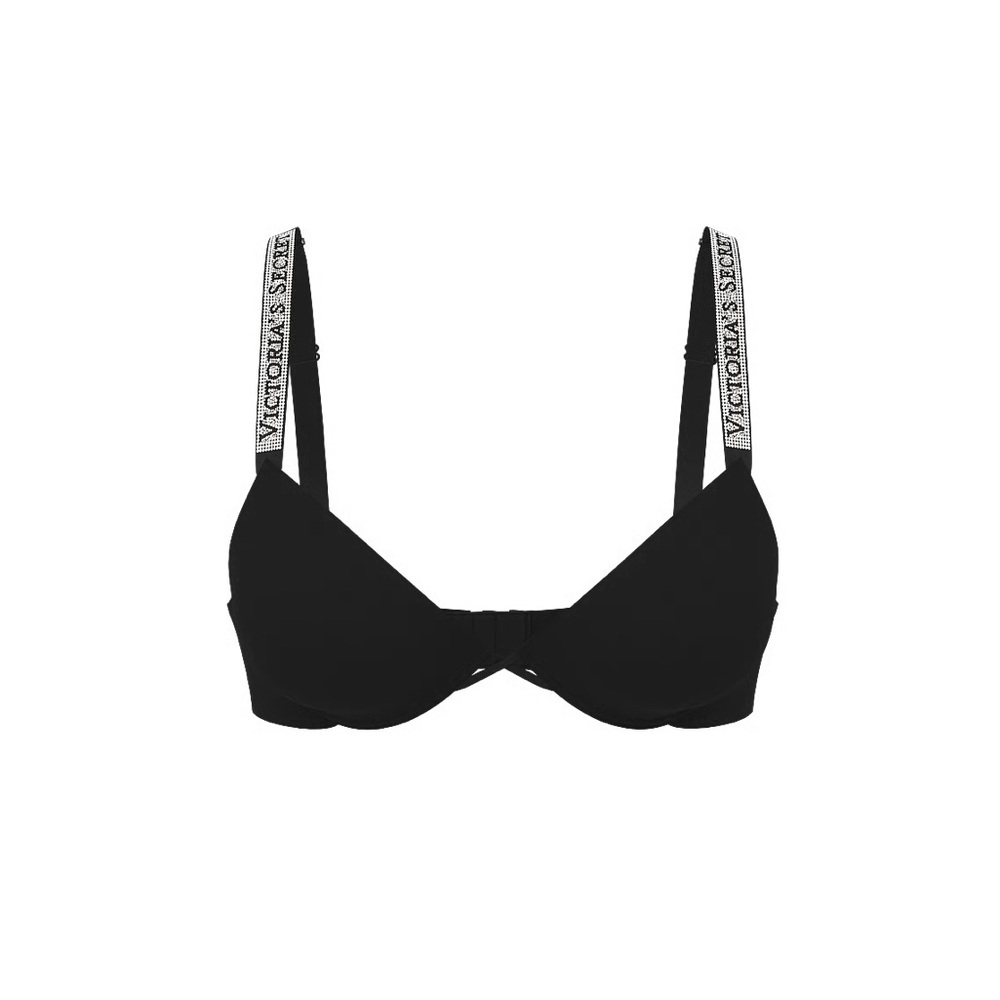 Victoria's Secret very sexy bombshell push up bra rhinestone straps